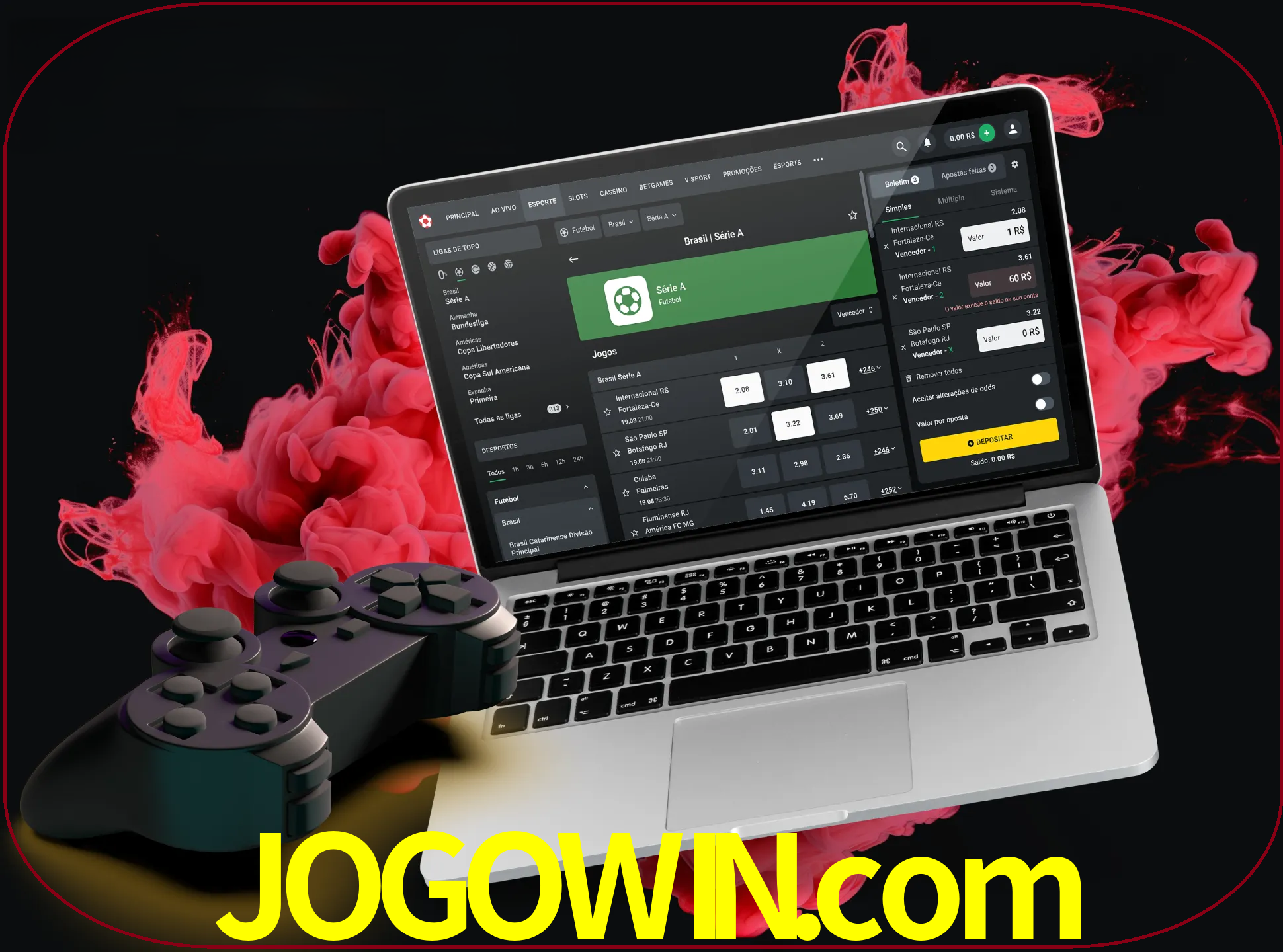 Visite a secção especial de jogos de vídeo em jogowin para descobrir em que jogos pode apostar e ganhar muito dinheiro.