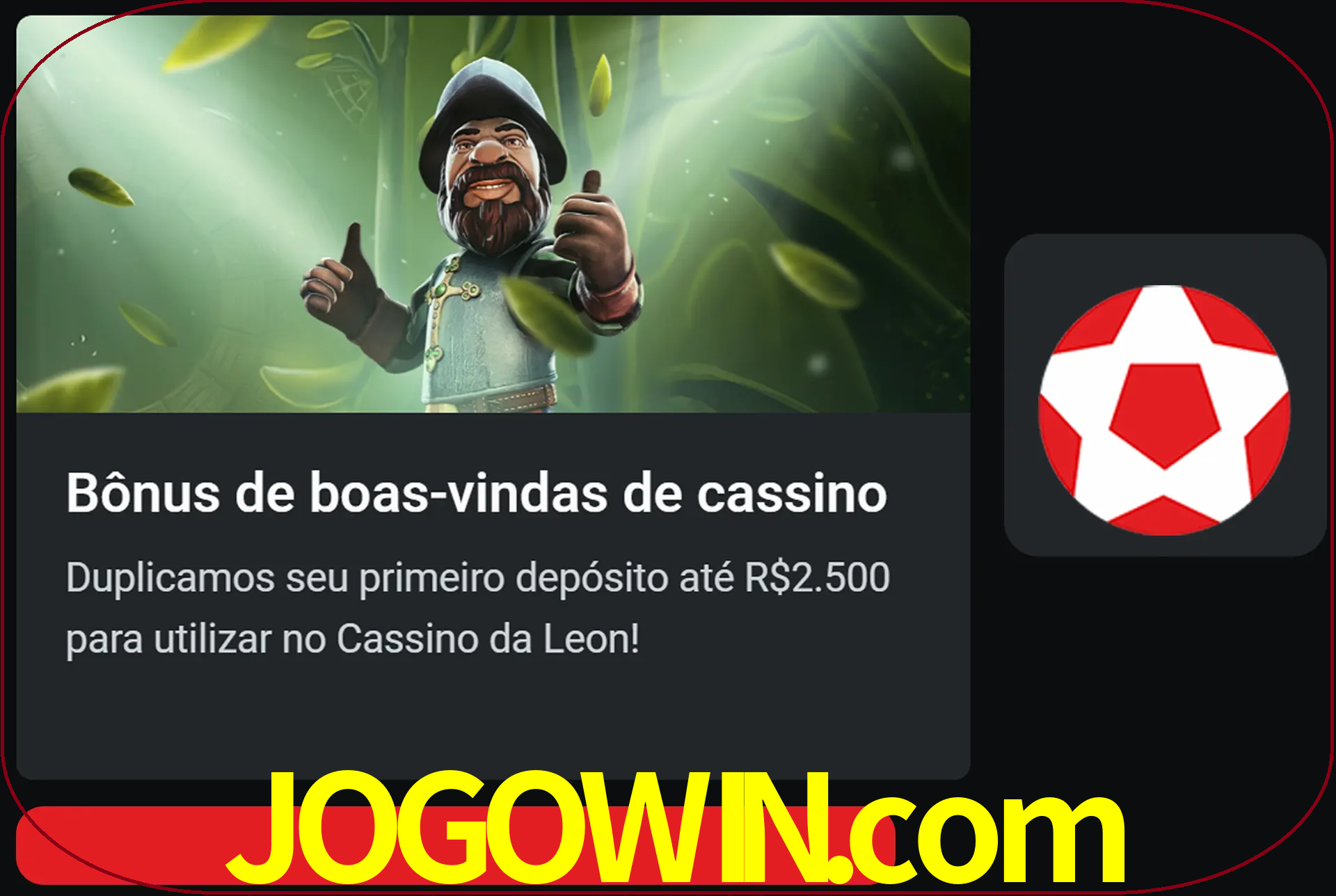 Receba seu dinheiro do bônus de boas-vindas após o primeiro depósito.